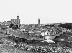 Una foto de arxivo de Girona en el año 1900